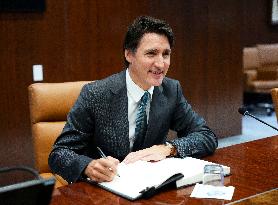 Trudeau At The UN Headquarters - NYC