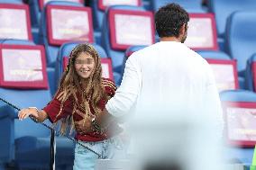 VIP on the stand in Serie A Enilive 2024/2025 - day 5 - AS Roma vs Udinese Calcio, Stadio Olimpico in Rome