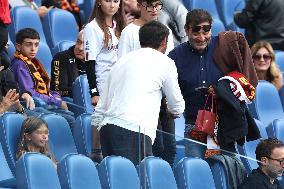 VIP on the stand in Serie A Enilive 2024/2025 - day 5 - AS Roma vs Udinese Calcio, Stadio Olimpico in Rome