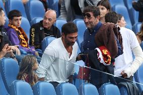 VIP on the stand in Serie A Enilive 2024/2025 - day 5 - AS Roma vs Udinese Calcio, Stadio Olimpico in Rome