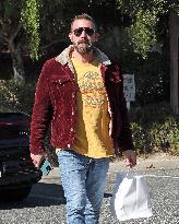 Ben Affleck Pays A Visit To A Rehabilitation Centre - LA