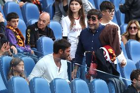 VIP on the stand in Serie A Enilive 2024/2025 - day 5 - AS Roma vs Udinese Calcio, Stadio Olimpico in Rome