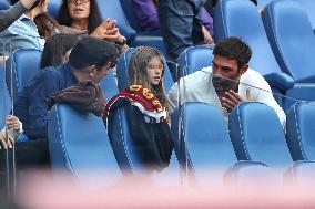 VIP on the stand in Serie A Enilive 2024/2025 - day 5 - AS Roma vs Udinese Calcio, Stadio Olimpico in Rome