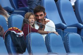 VIP on the stand in Serie A Enilive 2024/2025 - day 5 - AS Roma vs Udinese Calcio, Stadio Olimpico in Rome
