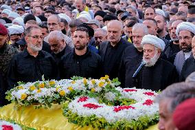 Hezbollah Commander Ibrahim Aqeel Funeral - Beirut