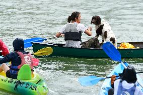 Participants In The Lyon Kayak