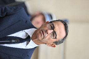 Handover Ceremony At The Hotel De Beauvau - Paris