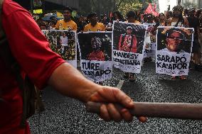 Protest Against Fires And The Climate Situation In São Paulo