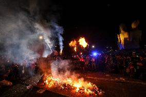 Protest Against Fires And The Climate Situation In São Paulo