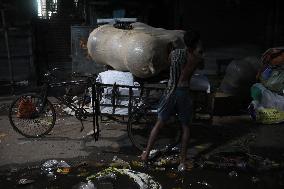 Street Life In In India, Kolkata, West Bengal