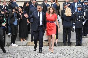 Handover Ceremony At The Hotel De Beauvau - Paris