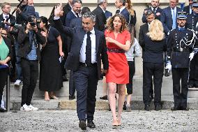 Handover Ceremony At The Hotel De Beauvau - Paris