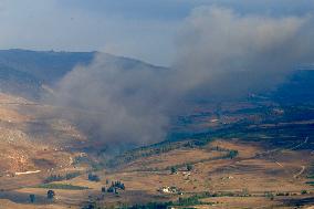 Israeli Airstrikes Target Hezbollah In Lebanon