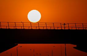 Sunset In Doha