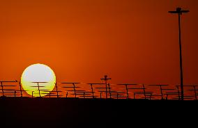 Sunset In Doha