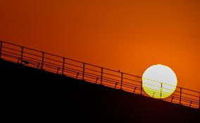 Sunset In Doha