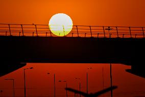 Sunset In Doha