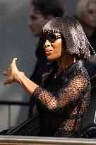 MFW - Naomi Campbell At Dolce & Gabbana Show