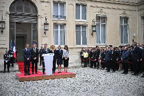 Handover Ceremony At The Hotel De Beauvau - Paris