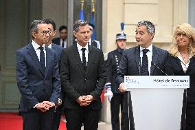 Handover Ceremony At The Hotel De Beauvau - Paris