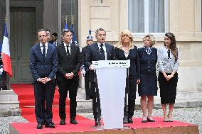 Handover Ceremony At The Hotel De Beauvau - Paris