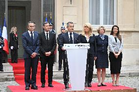 Handover Ceremony At The Hotel De Beauvau - Paris