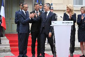 Handover Ceremony At The Hotel De Beauvau - Paris