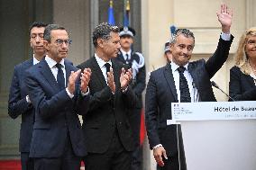 Handover Ceremony At The Hotel De Beauvau - Paris