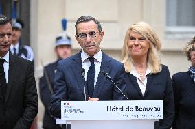 Handover Ceremony At The Hotel De Beauvau - Paris