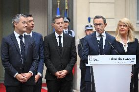 Handover Ceremony At The Hotel De Beauvau - Paris