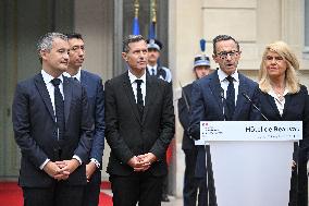 Handover Ceremony At The Hotel De Beauvau - Paris