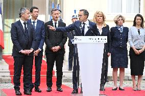 Handover Ceremony At The Hotel De Beauvau - Paris