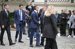 Handover Ceremony At The Hotel De Beauvau - Paris