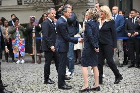 Handover Ceremony At The Hotel De Beauvau - Paris