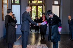 King Felipe At University Year Opening Ceremony - Zaragoza