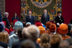 King Felipe At University Year Opening Ceremony - Zaragoza