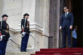 Handover Ceremony At Ministry Of Foreign and European Affairs in Paris FA