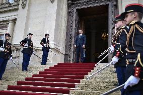 Handover Ceremony At Ministry Of Foreign and European Affairs in Paris FA