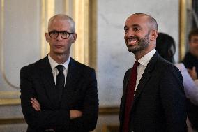 Handover Ceremony At Ministry Of Foreign and European Affairs in Paris FA