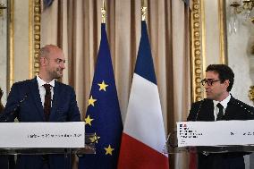 Handover Ceremony At Ministry Of Foreign and European Affairs in Paris FA