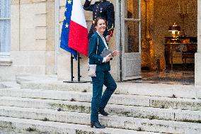 New French Government Arrives In Matignon - Paris