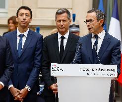 Handover Ceremony At The Hotel De Beauvau - Paris