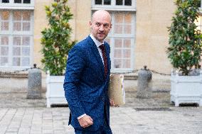 New French Government Arrives In Matignon - Paris