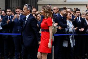 Handover Ceremony At The Hotel De Beauvau - Paris