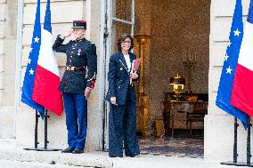 New French Government Arrives In Matignon - Paris