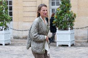 New French Government Arrives In Matignon - Paris