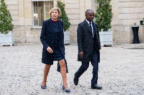 New French Government Arrives In Matignon - Paris