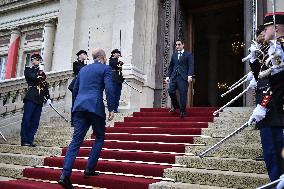 Handover Ceremony At Ministry Of Foreign and European Affairs in Paris FA