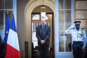 Handover Ceremony At Ministry Of Justice - Paris