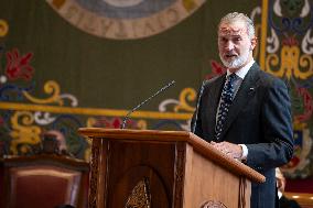 King Felipe At University Year Opening Ceremony - Zaragoza